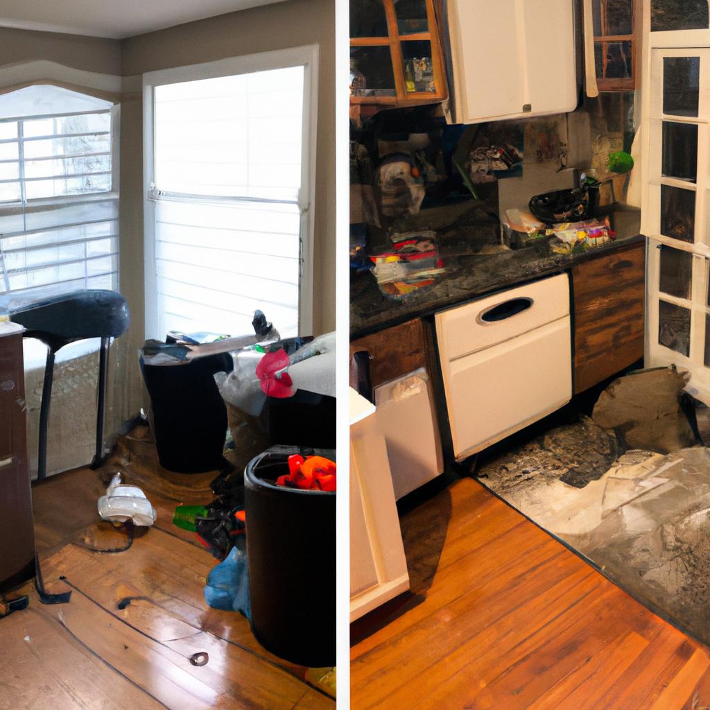 The transformation of a hoarder house after being cleaned by a professional is astounding