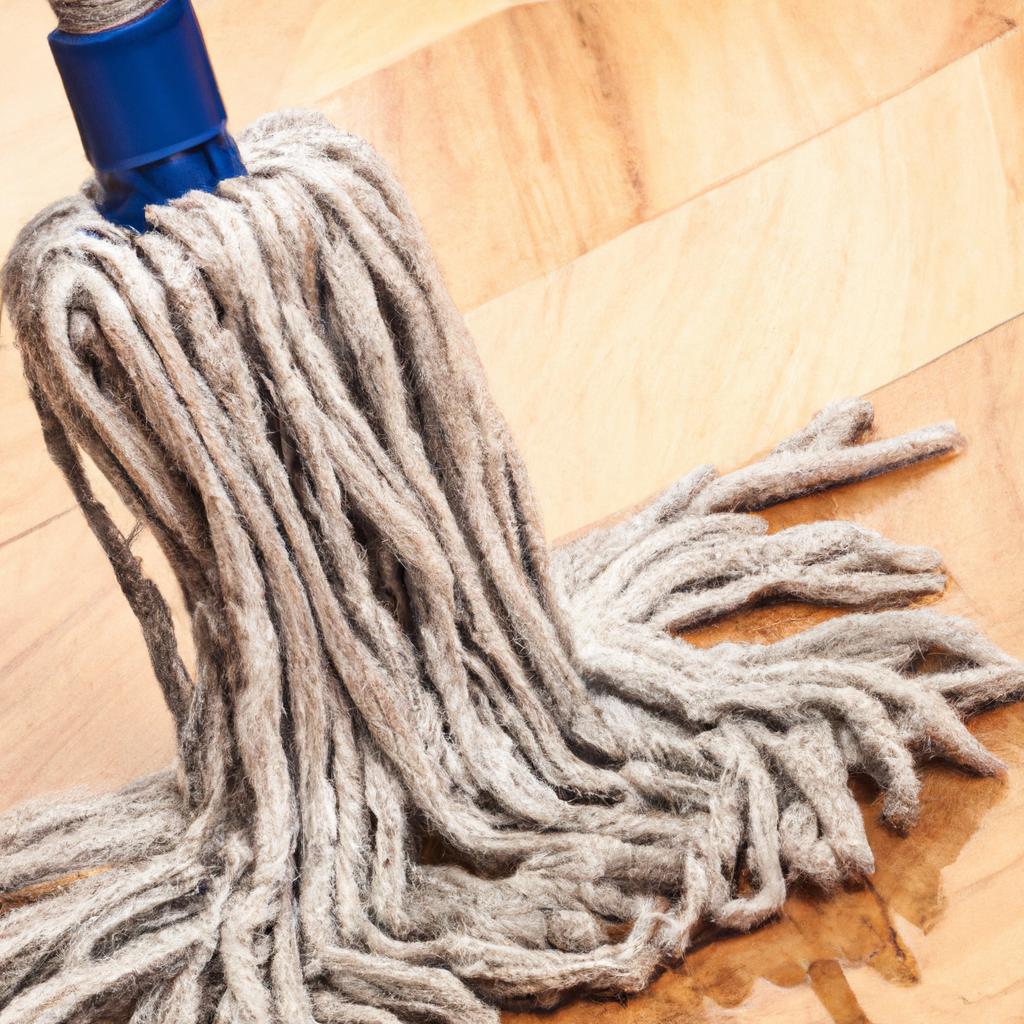 A high-quality mop can effectively clean even the toughest stains on your hardwood floors.
