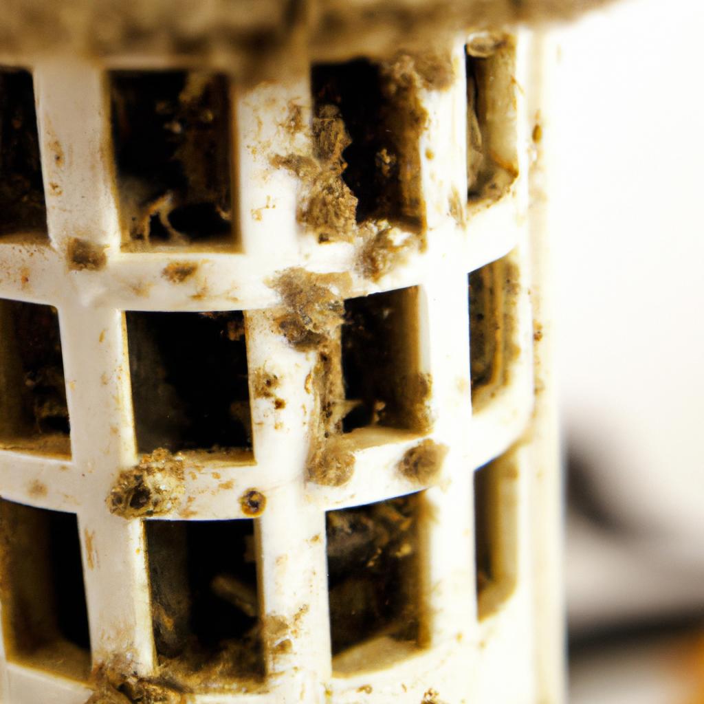 Dirty or cloudy water is a sign that your filter housing needs cleaning