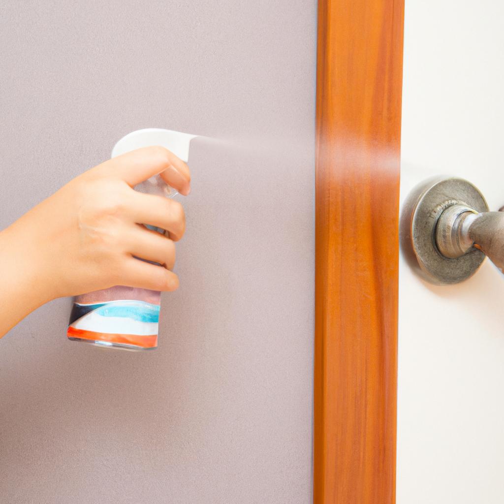 Don't forget to disinfect frequently touched surfaces like doorknobs.