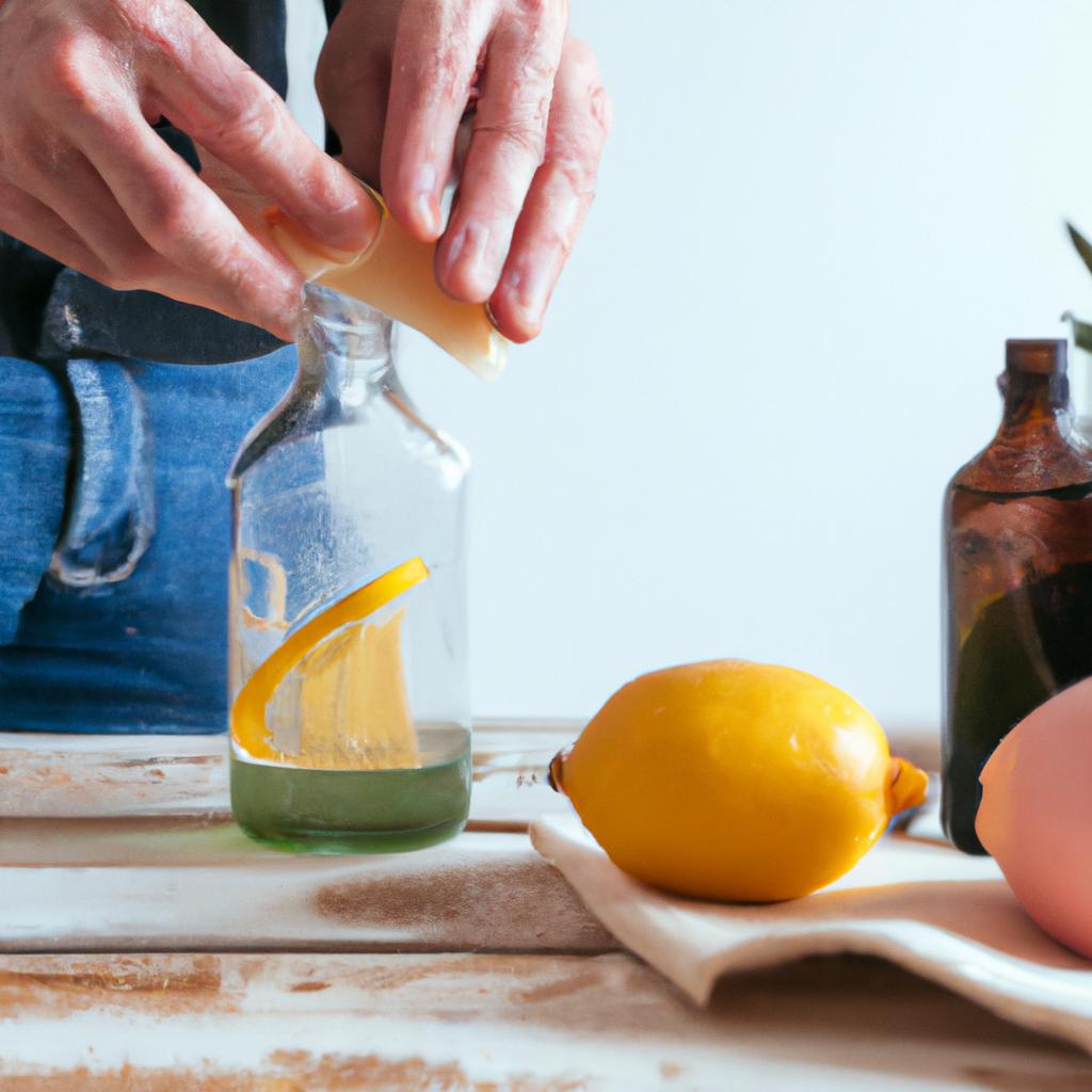 Making your own natural cleaning products can save you money and reduce waste