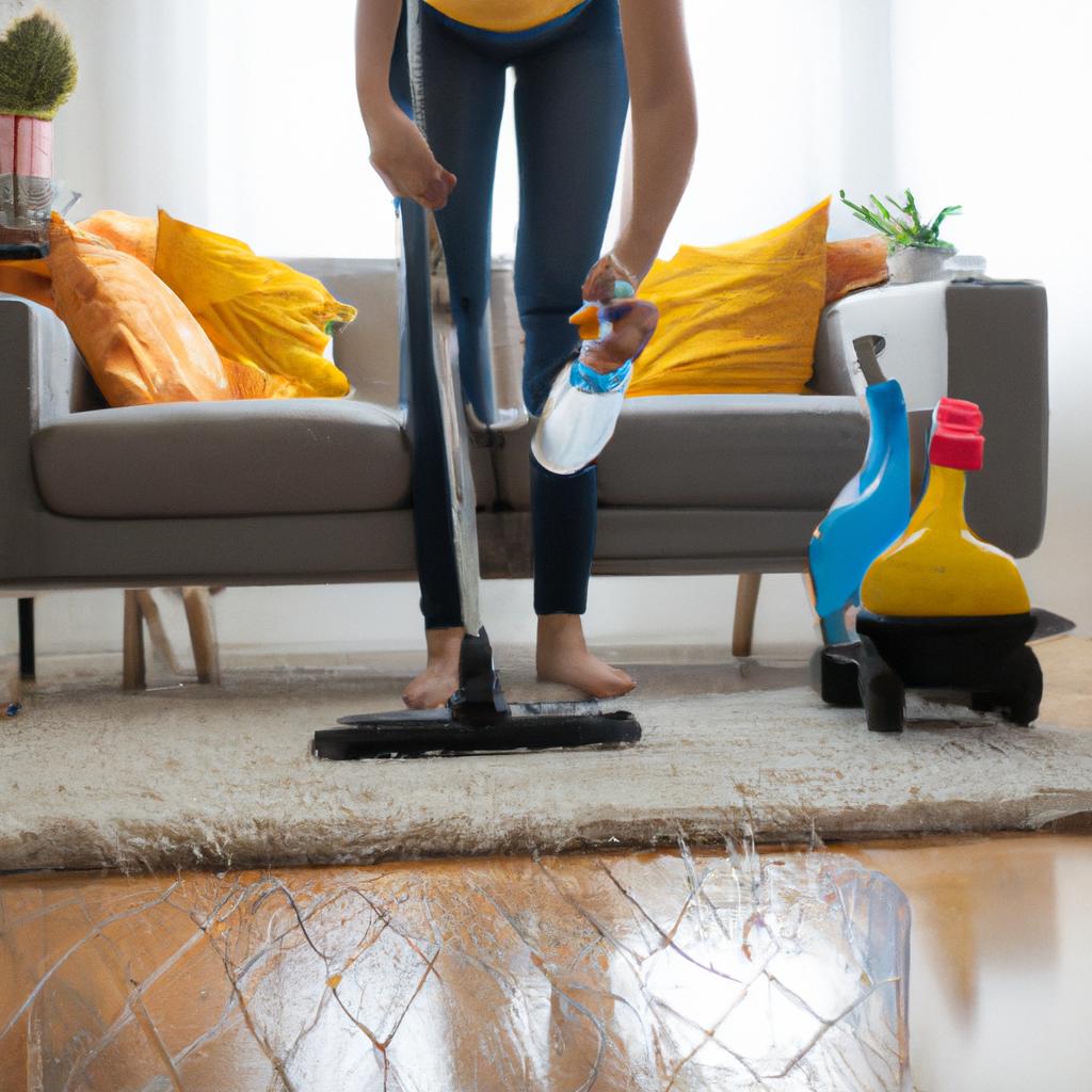 Eco-friendly cleaning tools are a great way to reduce your carbon footprint while keeping your living room clean.