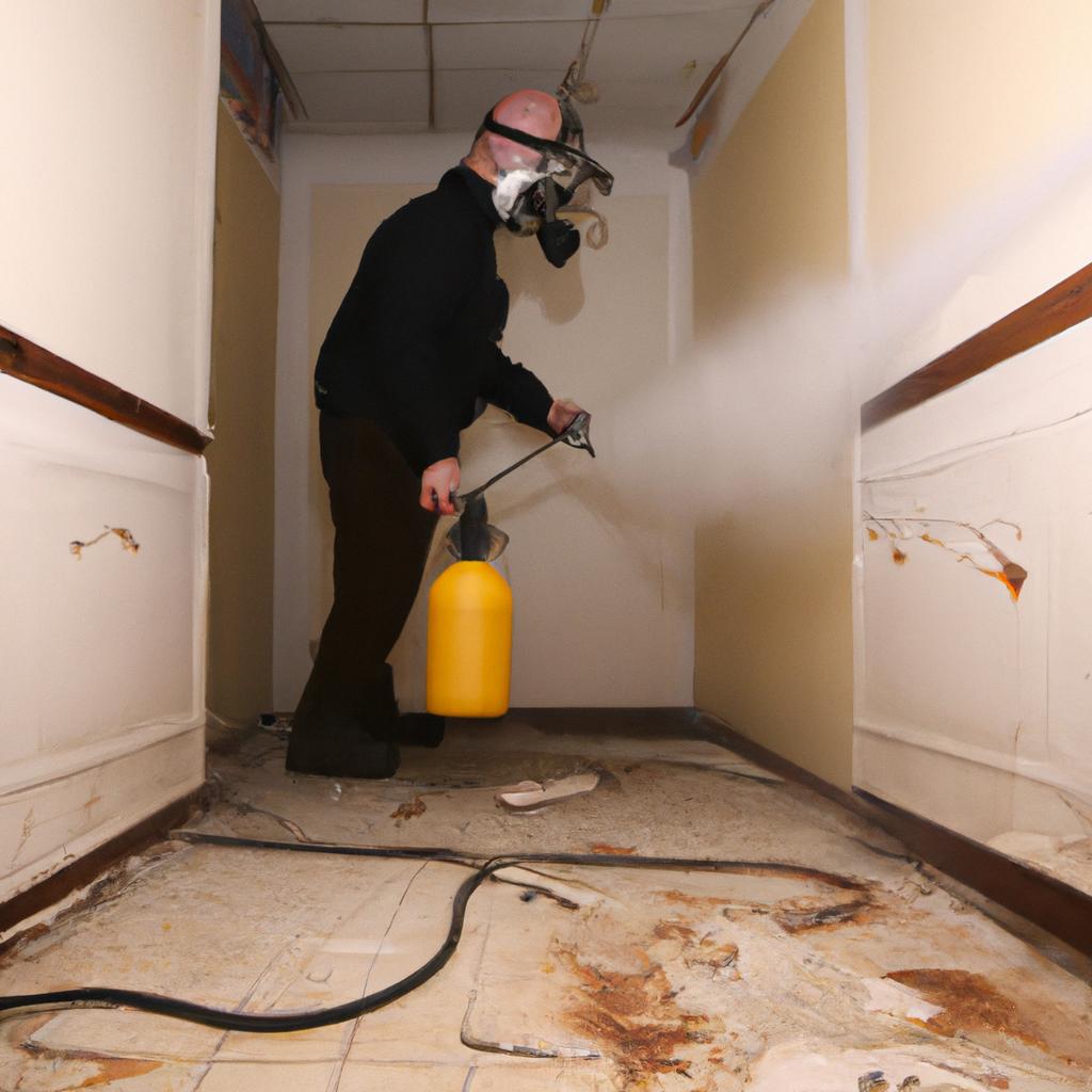 Disinfecting an abandoned house is necessary to eliminate harmful bacteria and germs that may have accumulated over time.