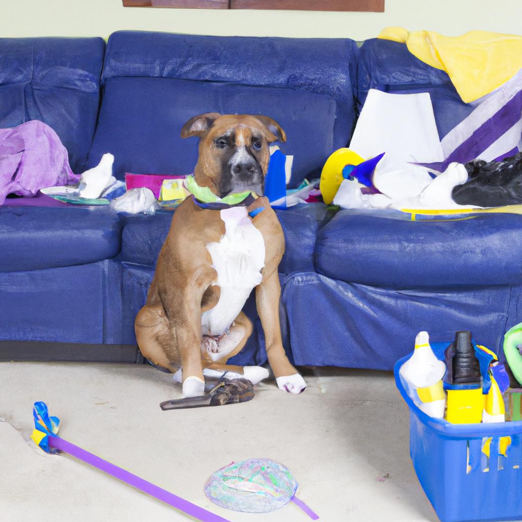 How To Keep House Clean When Dog Is In Heat