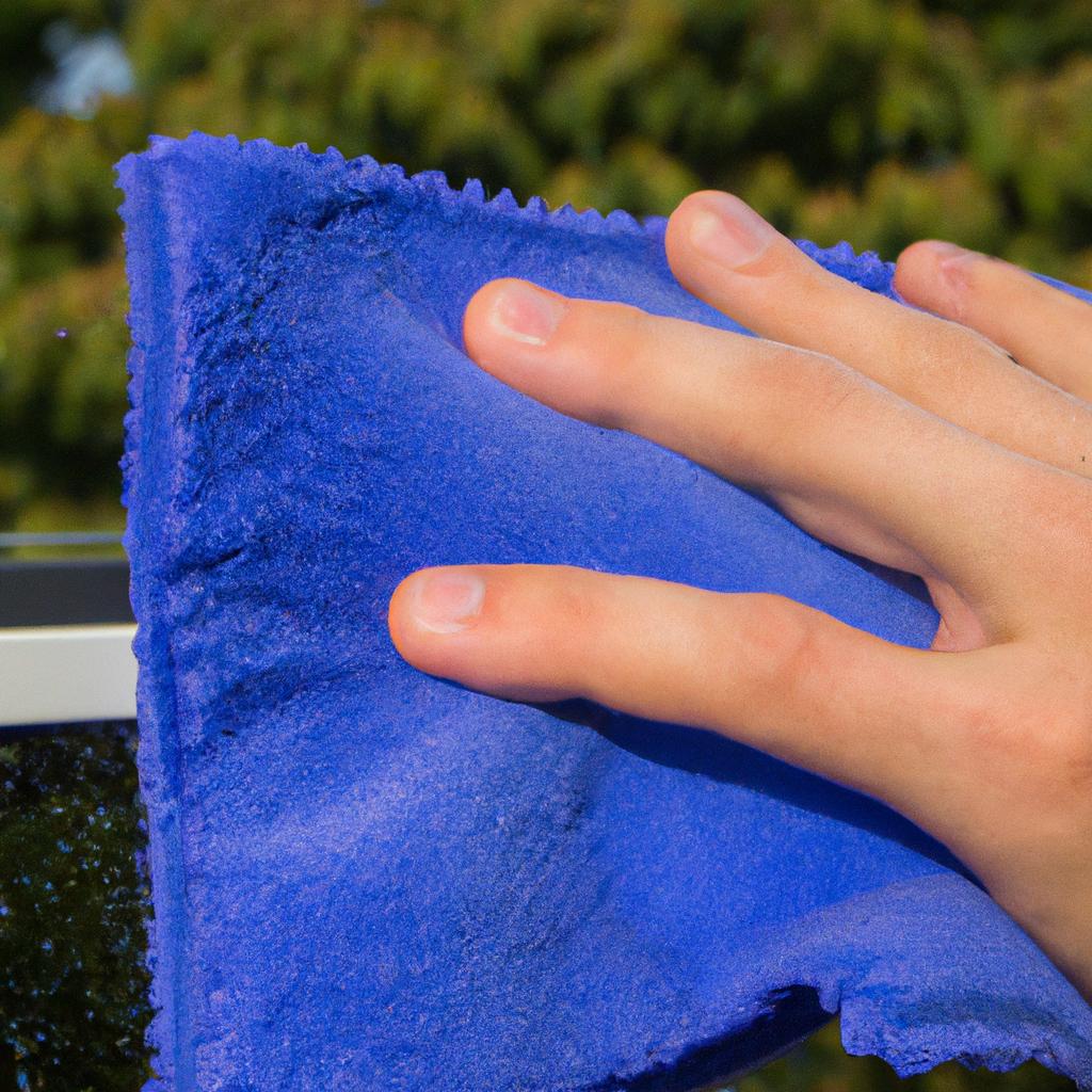 Using microfiber cloths is an effective way to clean your home without harming the environment