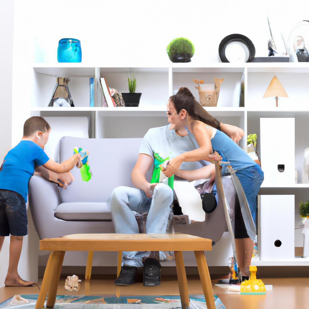 Take care of your family and your furniture with non-toxic cleaning products.