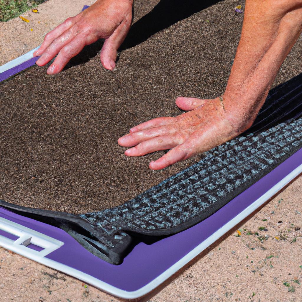 Properly drying your Noa Mat after cleaning prevents moisture buildup and mold growth.