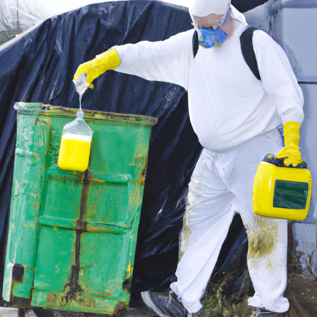 Proper disposal of hazardous waste is crucial for green cleaning your home
