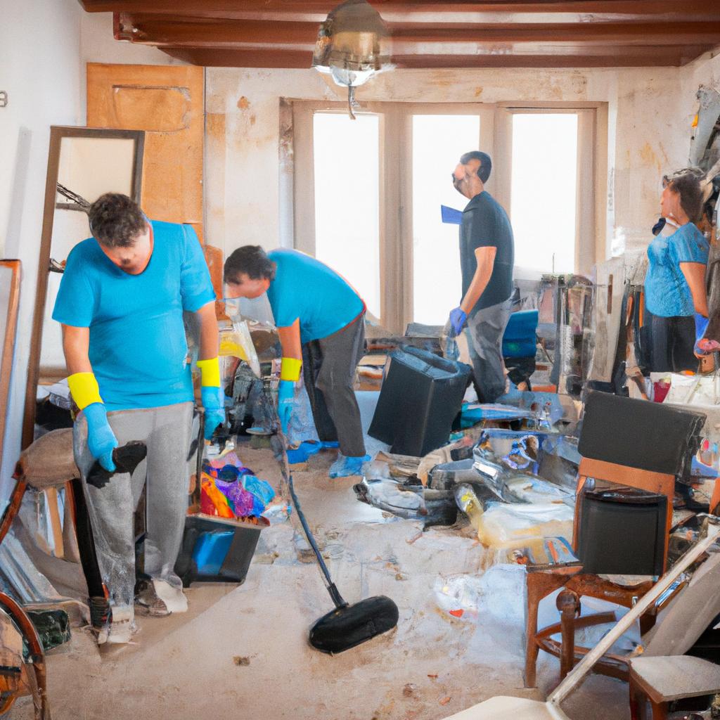 Hiring a professional cleaning company is a smart choice for cleaning a hoarder house