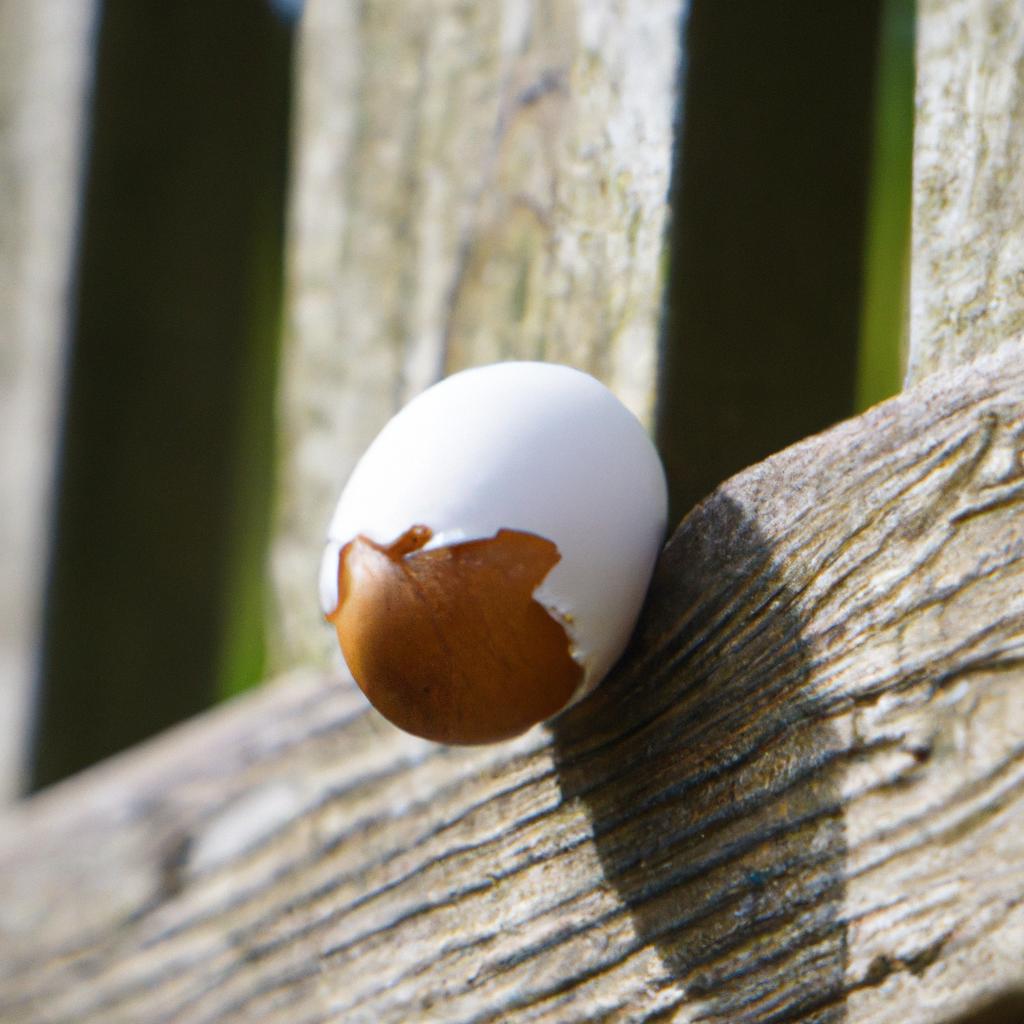 Removing dried-on egg from wood can be challenging, but it's important to act quickly to prevent staining.