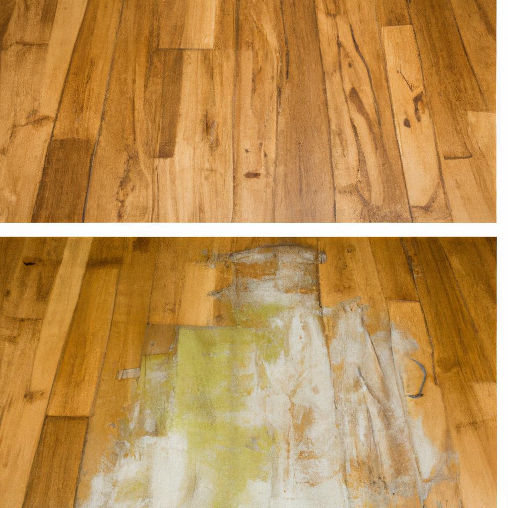Using a green wood cleaner can restore the natural beauty of your wooden floors.