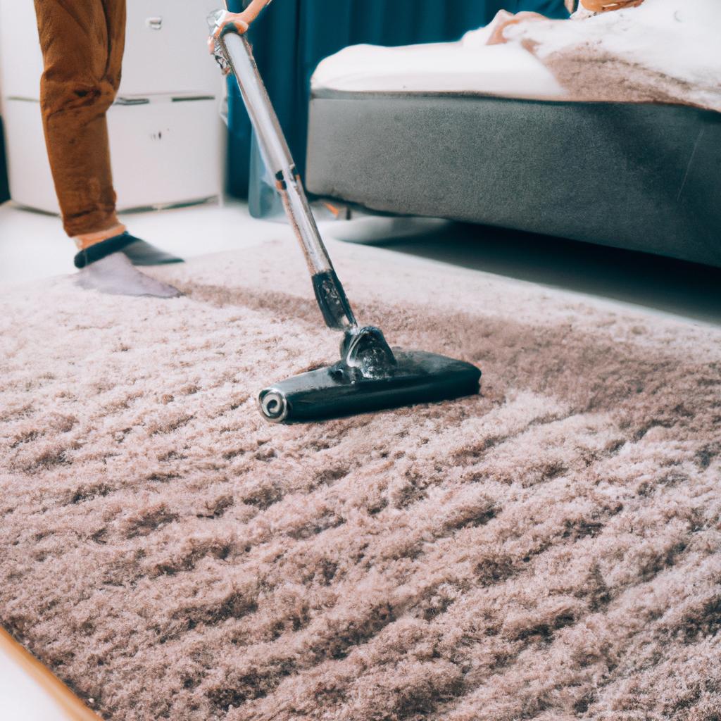 Rugs can be a hotbed for dust and allergens, so it's important to vacuum them regularly to keep them clean.